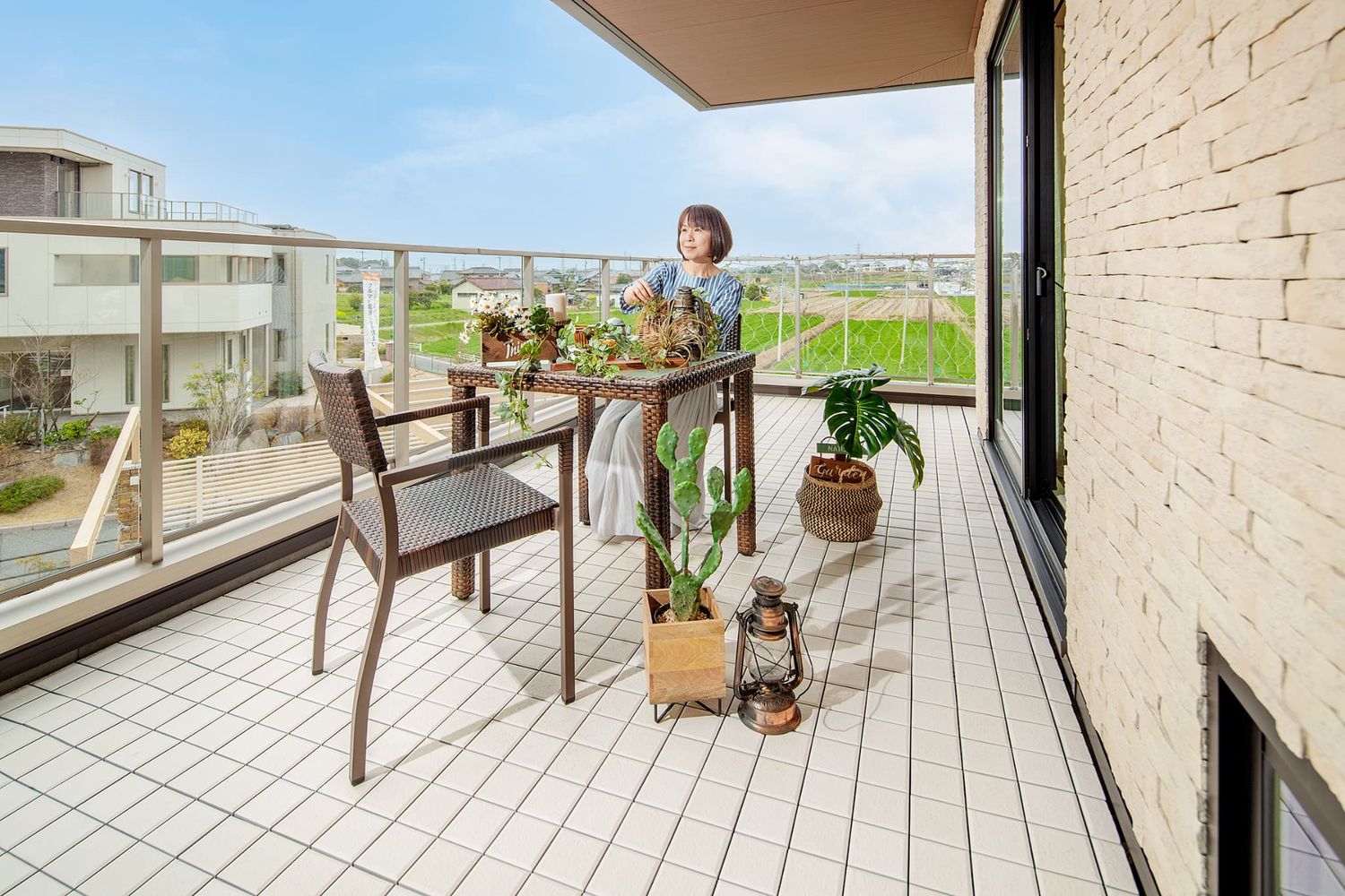 すまいる館展示場_ベランダ