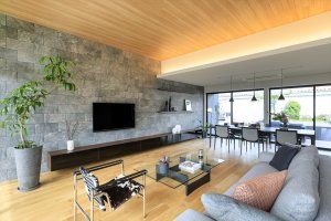 杜の住宅公園みらいえ展示場_リビング