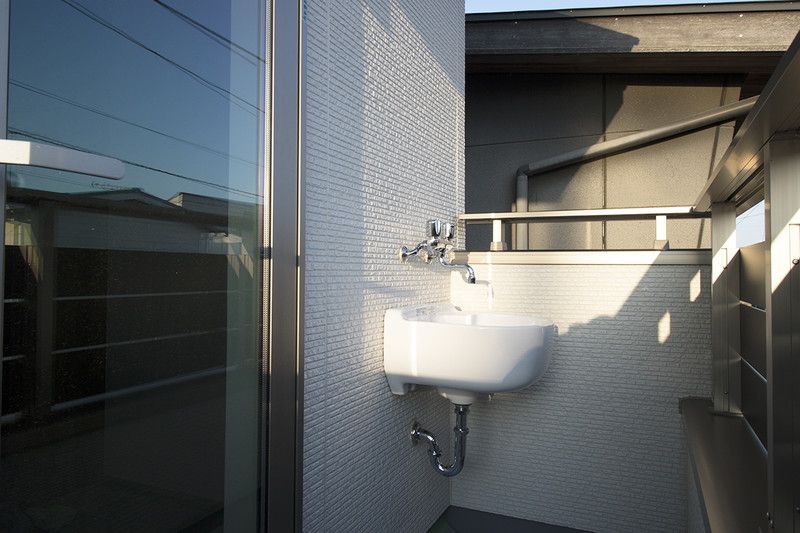二世帯住宅_バルコニー水栓