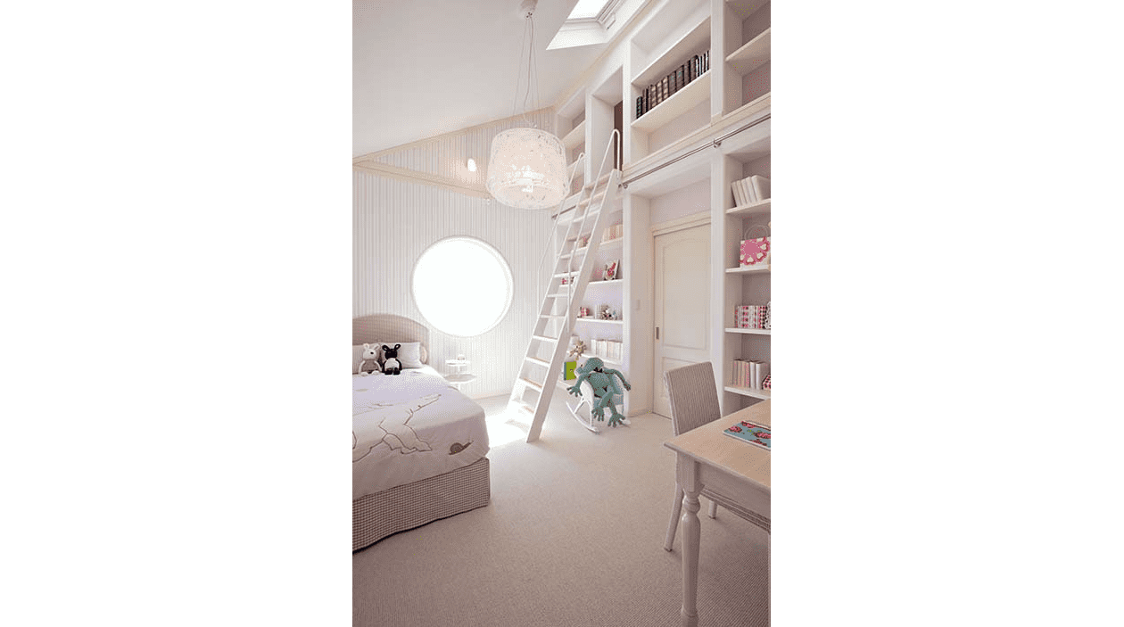 リバーシティーモデルハウス_子供部屋