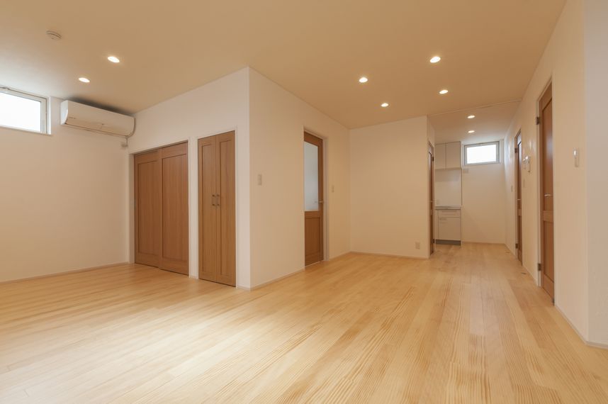 「お一人様用」の平屋_リビング