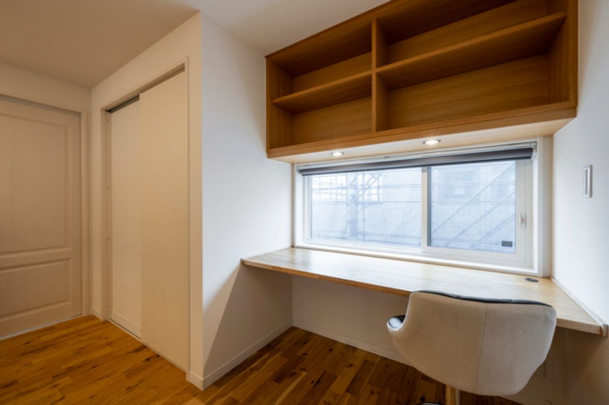 イシンホーム ひたちなか六ッ野展示場_書斎1