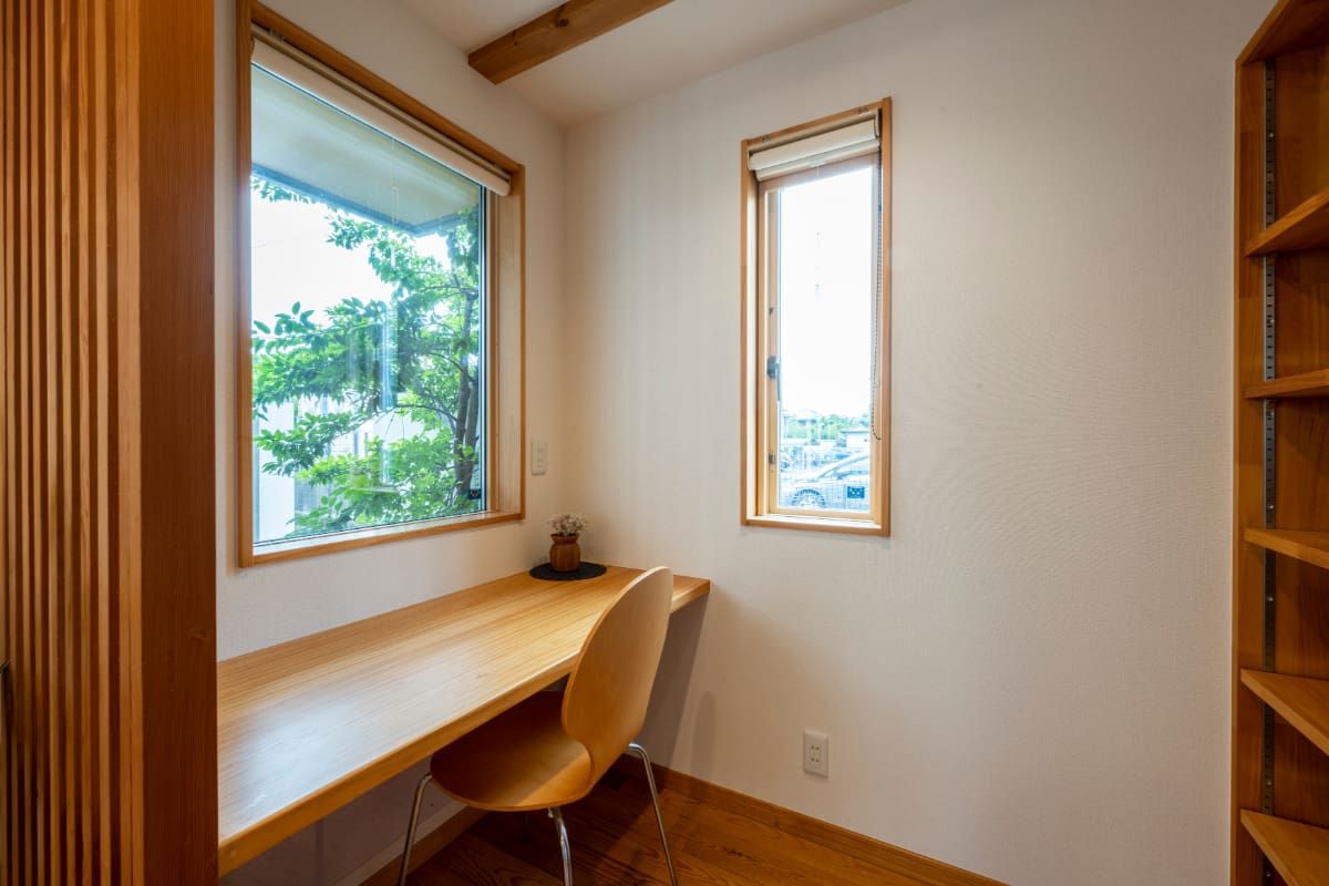 イシンホーム水戸展示場_書斎1