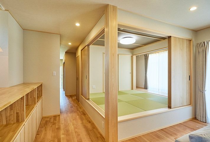 平屋のように暮らす_和室
