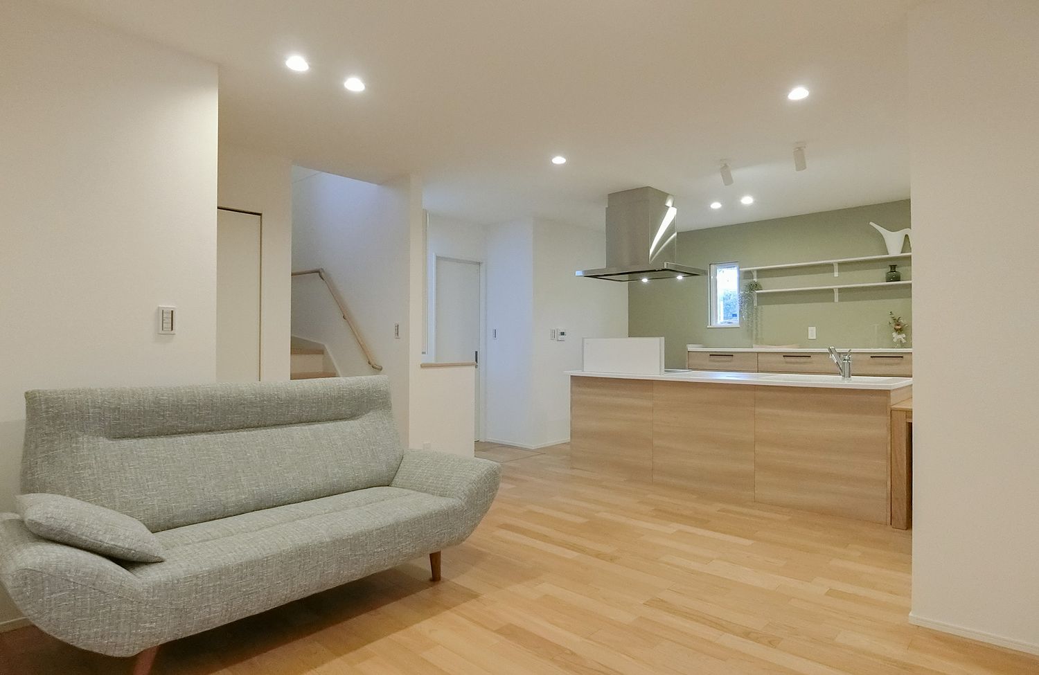 高屋東モデルハウス_リビング