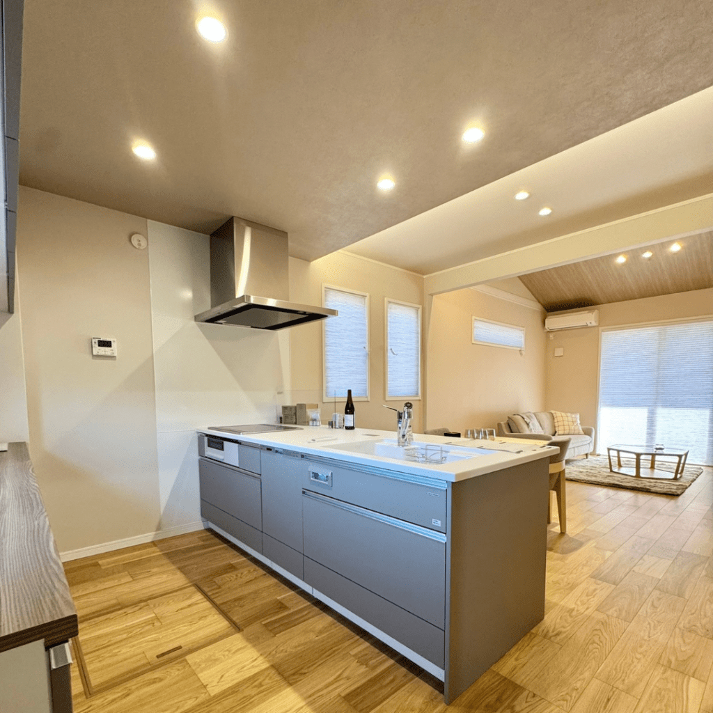 1.5階建ての家_キッチン