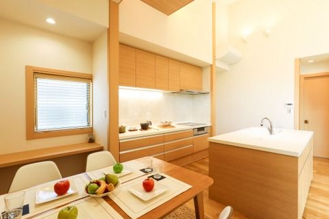 福井市松本モデルハウス_ダイニング