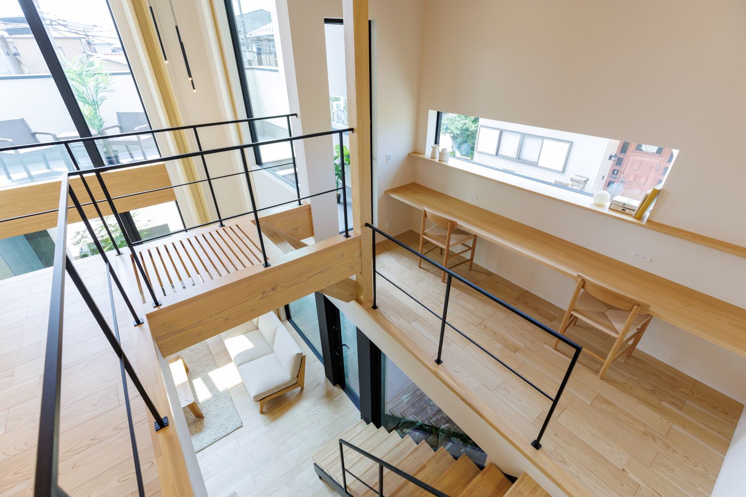 EN金沢松村展示場_吹き抜け