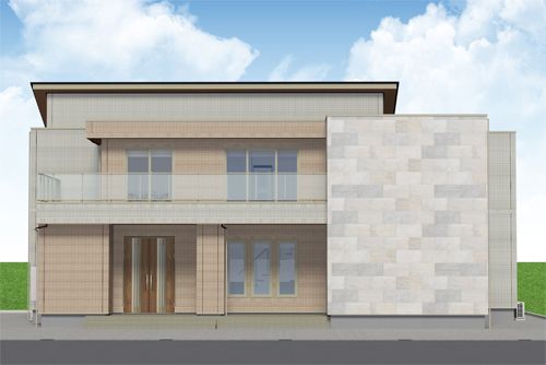 大分下郡展示場_外観