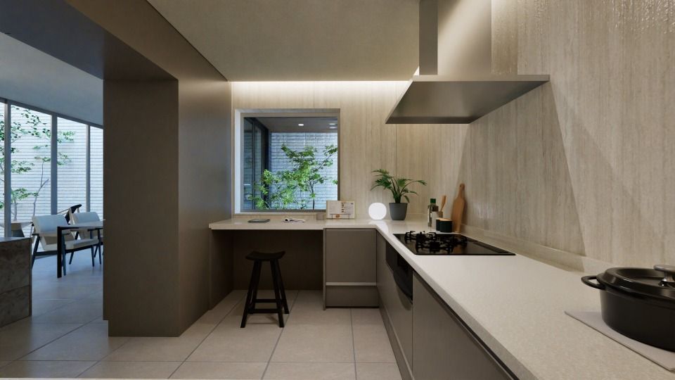 イズ梅森Ⅰ展示場_キッチン