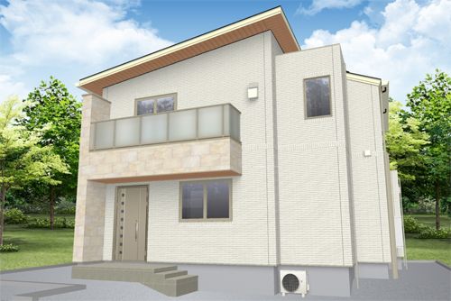 箕面森町分譲展示場_外観