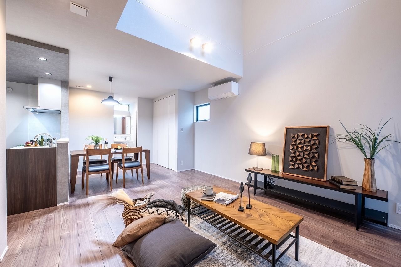 住み心地にこだわった住まい_リビング