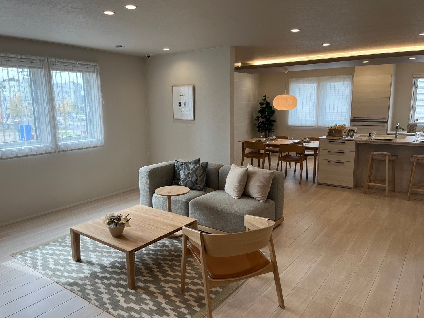 青森浜田展示場_リビング