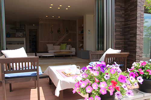 水戸店_ウッドデッキ