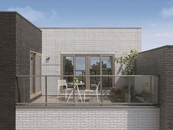 鈴鹿展示場_ベランダ