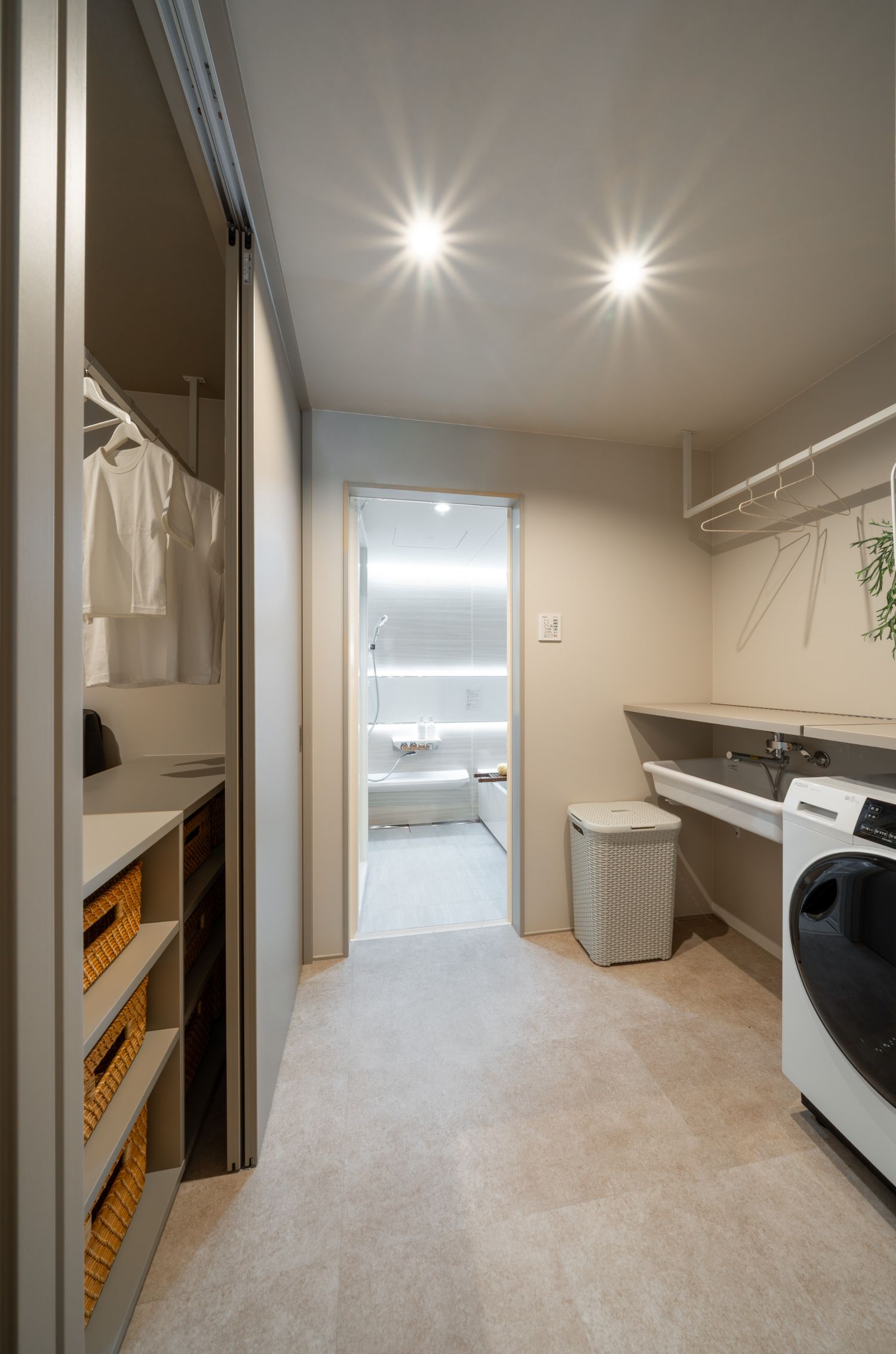 東広島住宅展示場_ランドリー