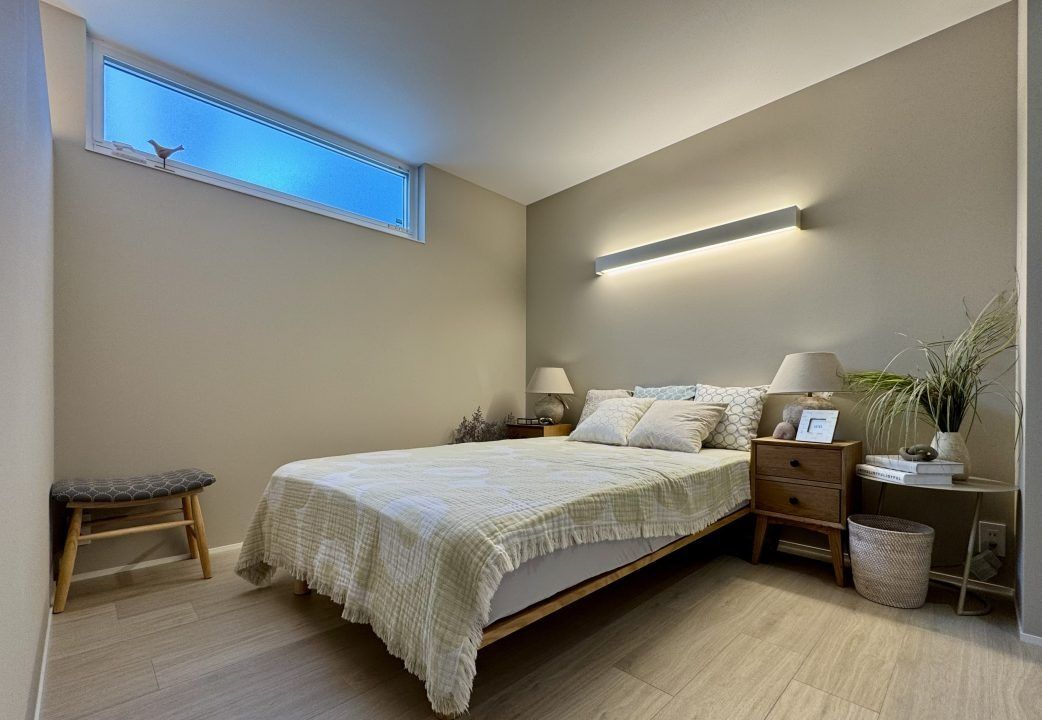 シングルライフを楽しむ平屋_寝室