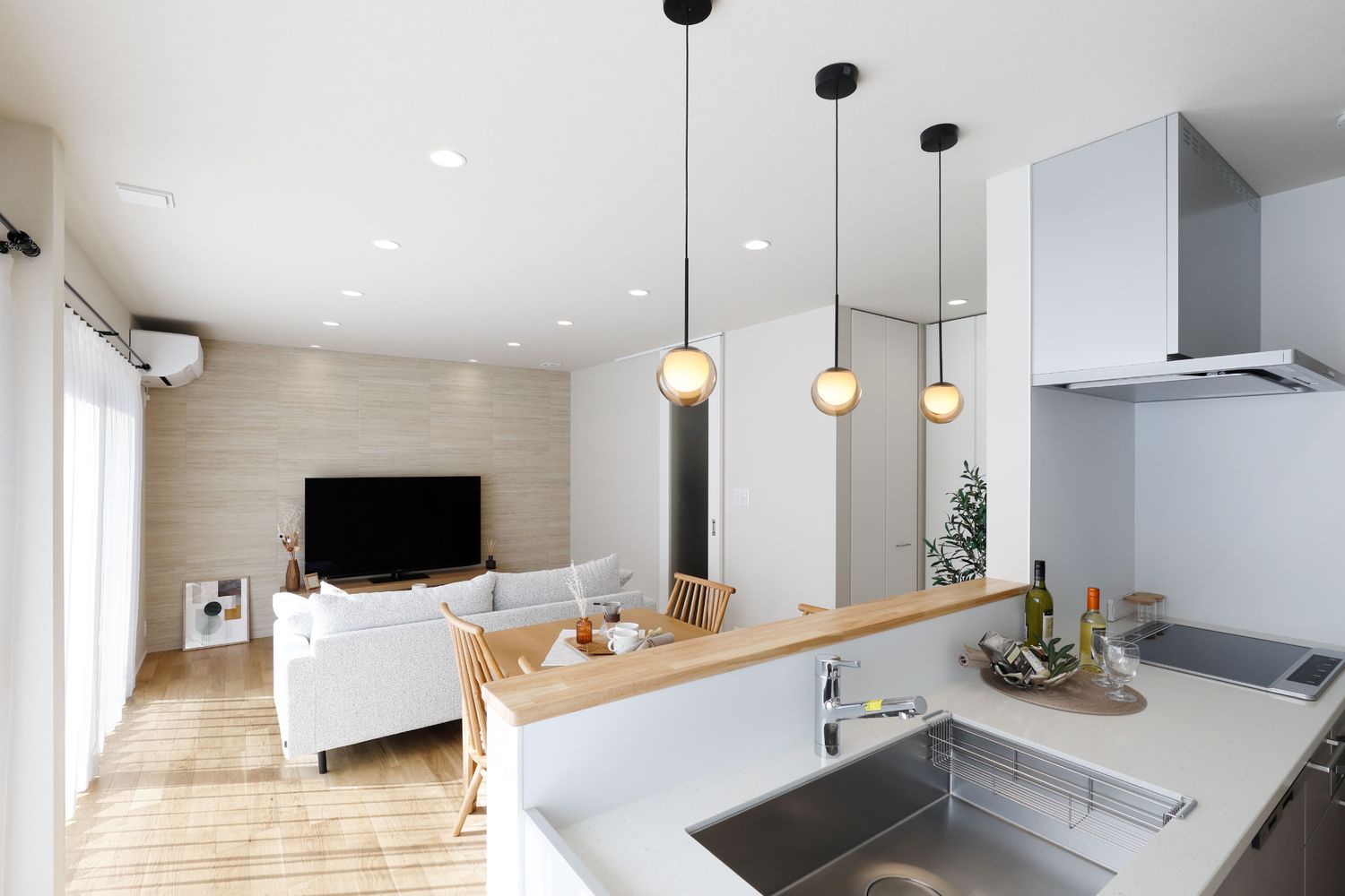 船橋市金杉モデルハウス_キッチン