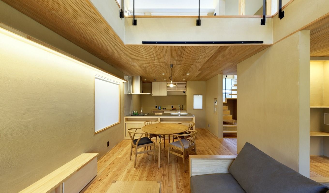 京地の家_リビング