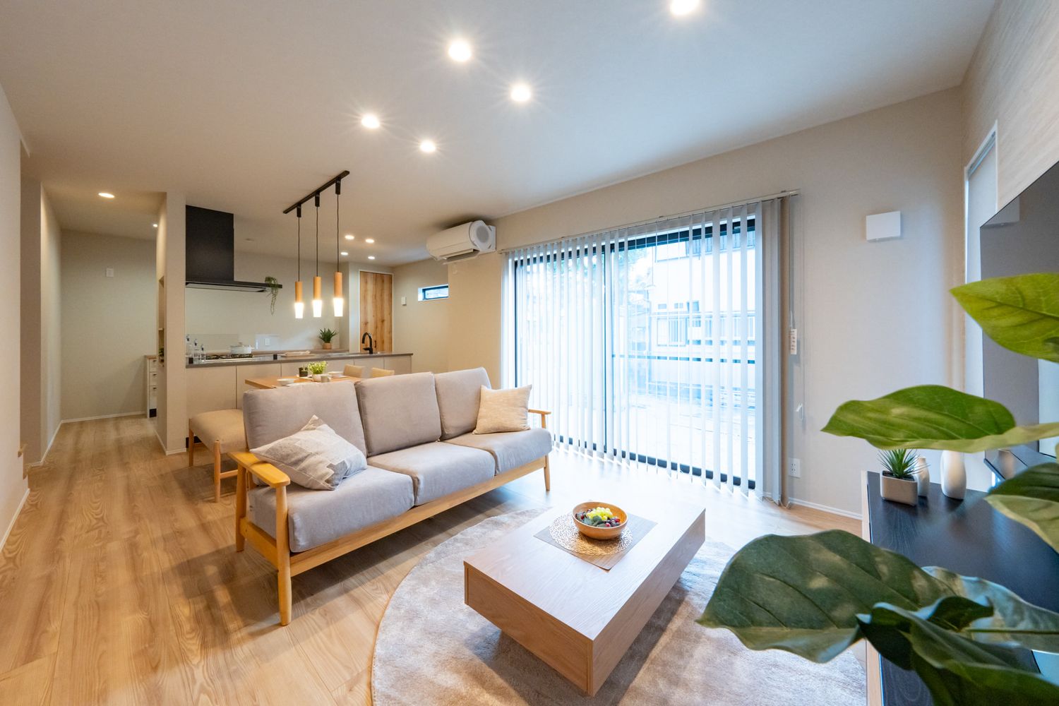 高槻モデルハウス_リビング