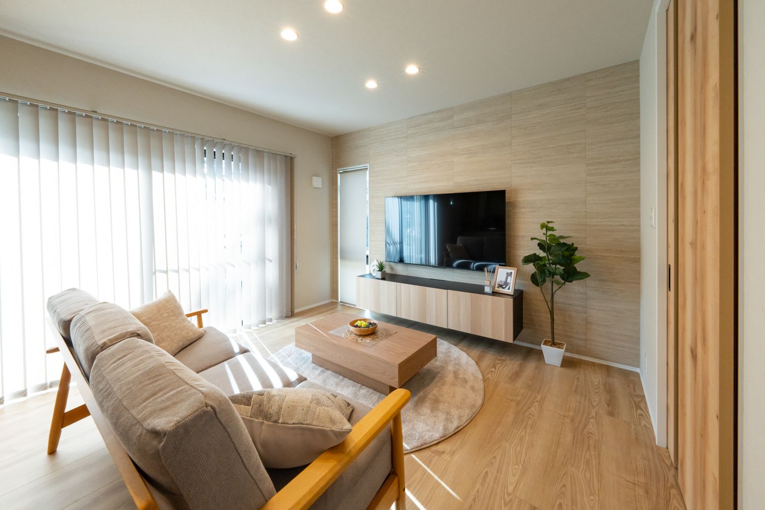 高槻モデルハウス_リビング