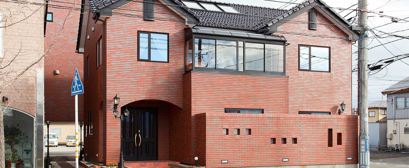 秋田市泉中央モデルハウス_外観