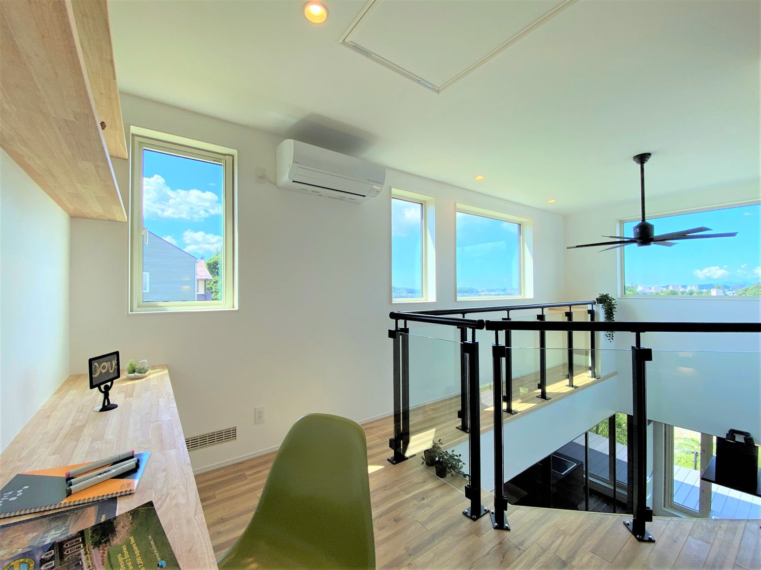 秋田市桜台モデルハウス_書斎