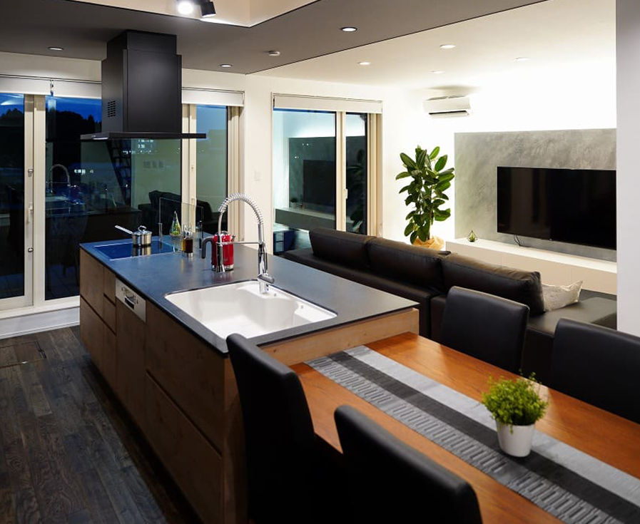 秋田市桜台モデルハウス_キッチン