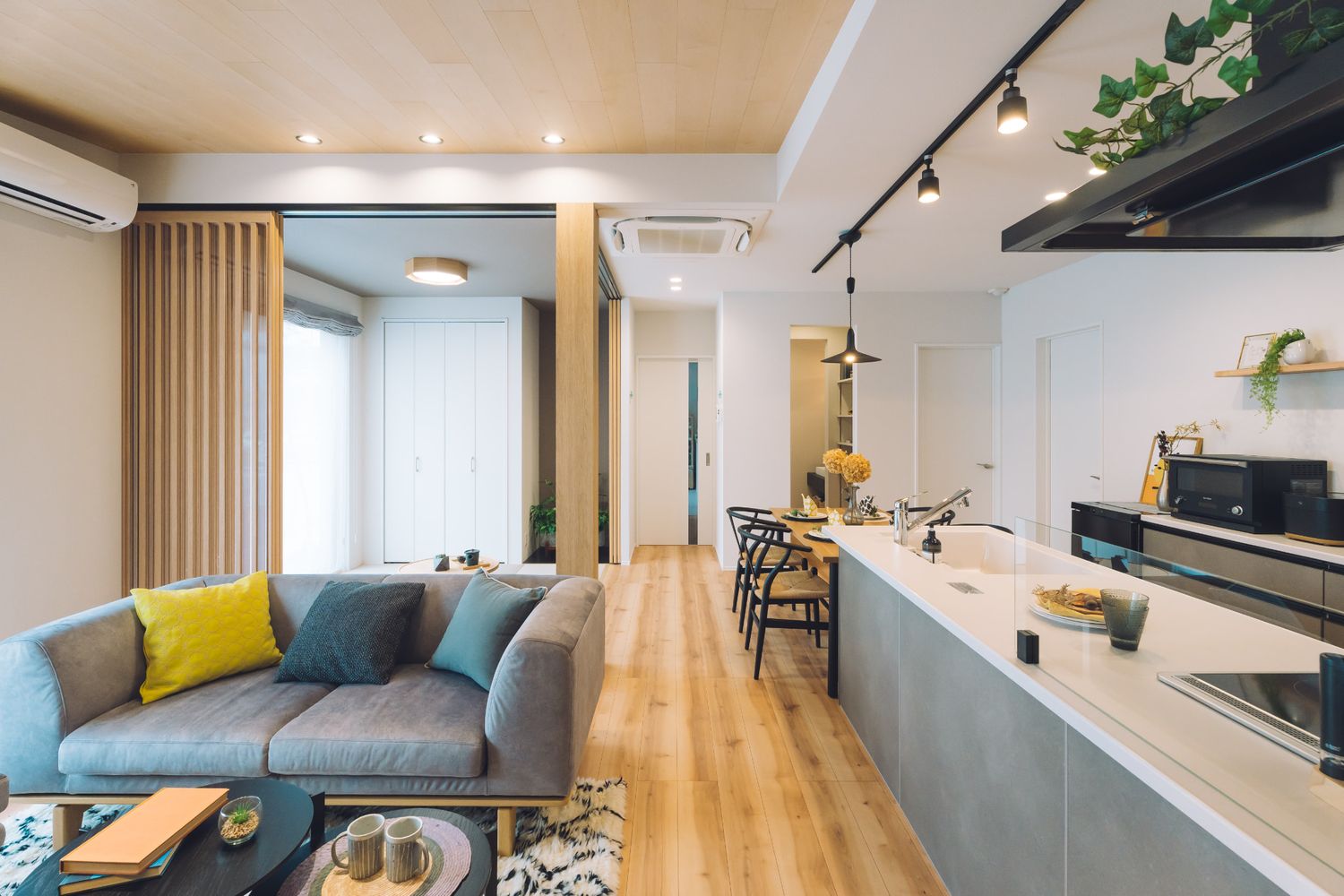 熊日八代住宅展_リビング