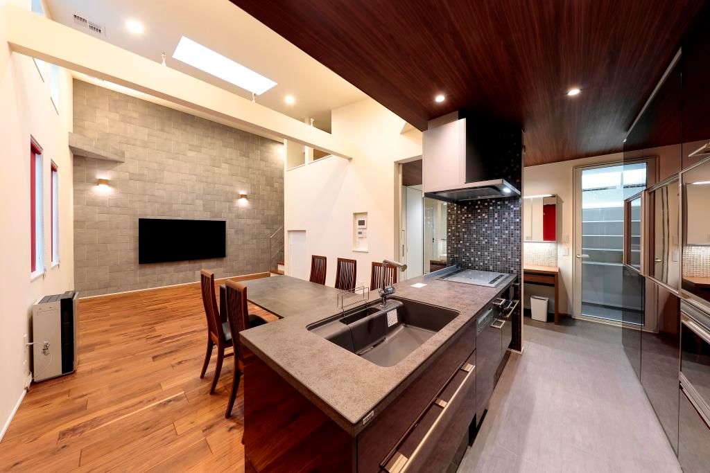 ナチュラルモダンの家_キッチン