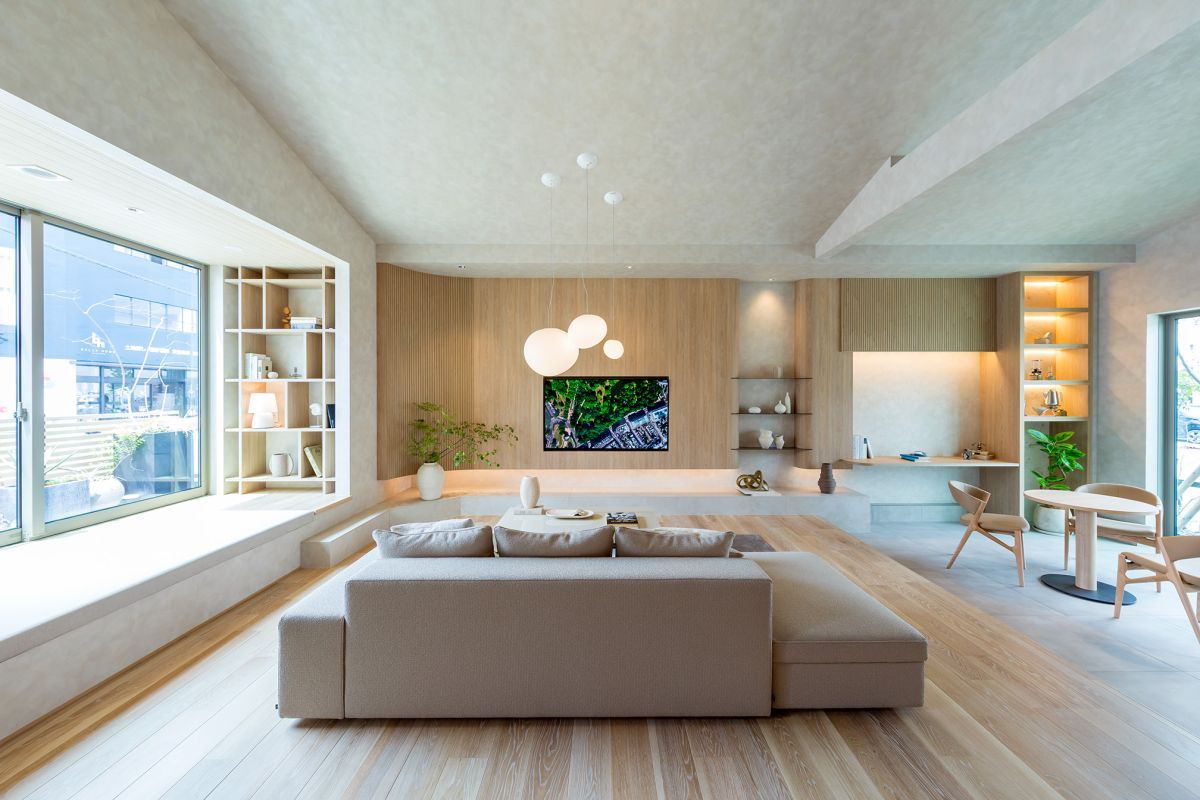 問屋町テラス展示場_リビング