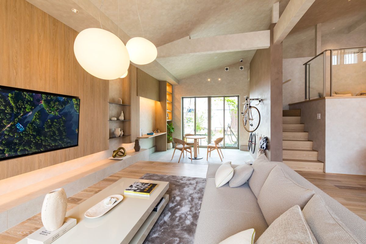 問屋町テラス展示場_リビング