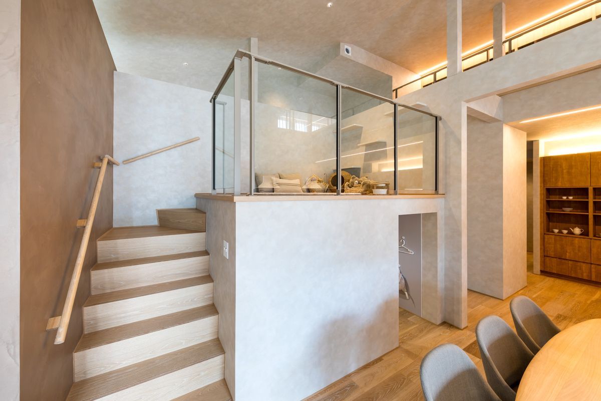 問屋町テラス展示場_スキップフロア