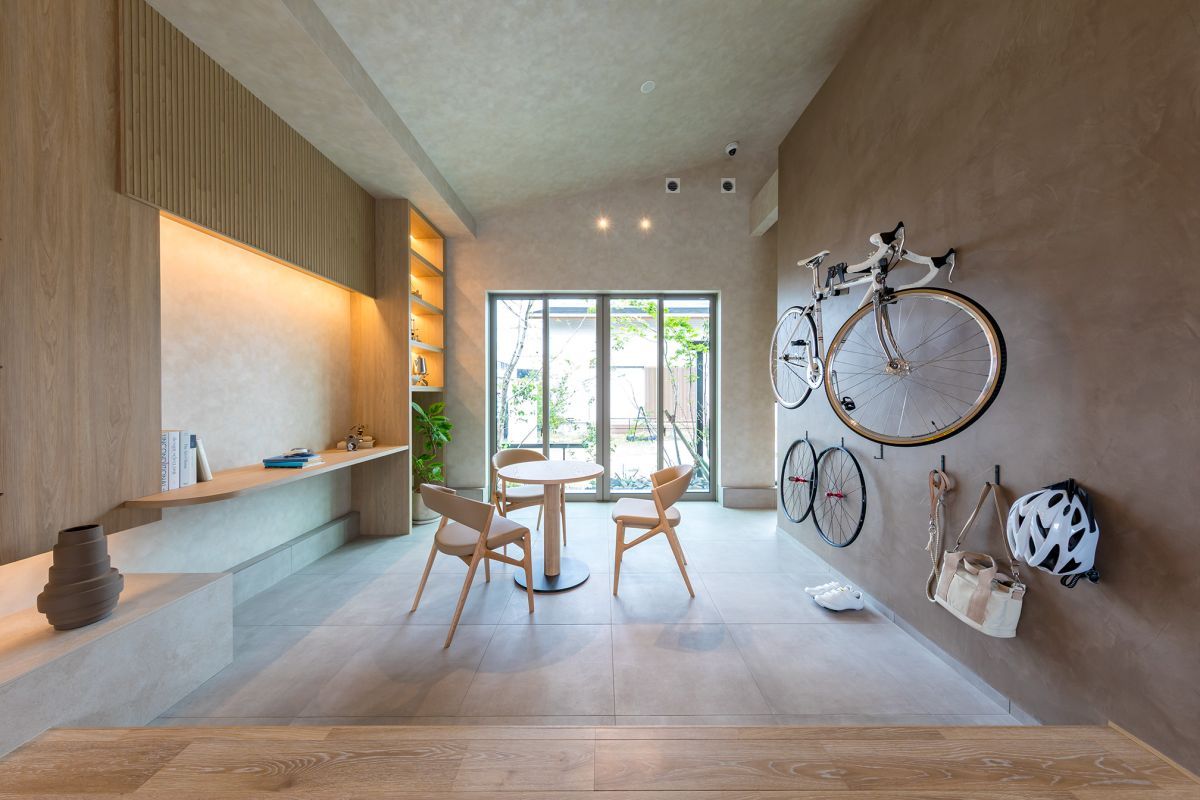 問屋町テラス展示場_土間