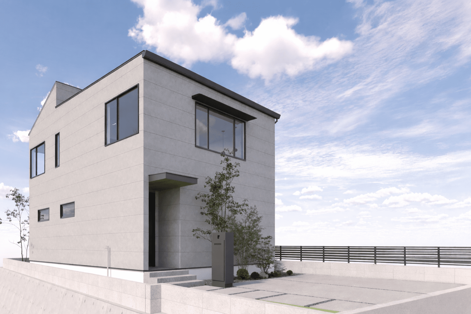 Comfort＋Solarモデルハウス_外観