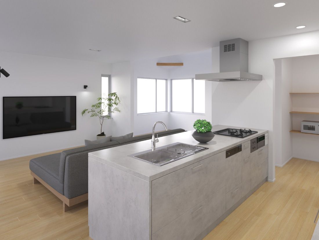 Comfort＋Solarモデルハウス_キッチン