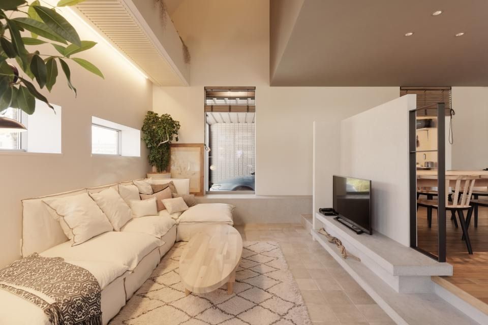 トップハット 日進住宅展示場_リビング