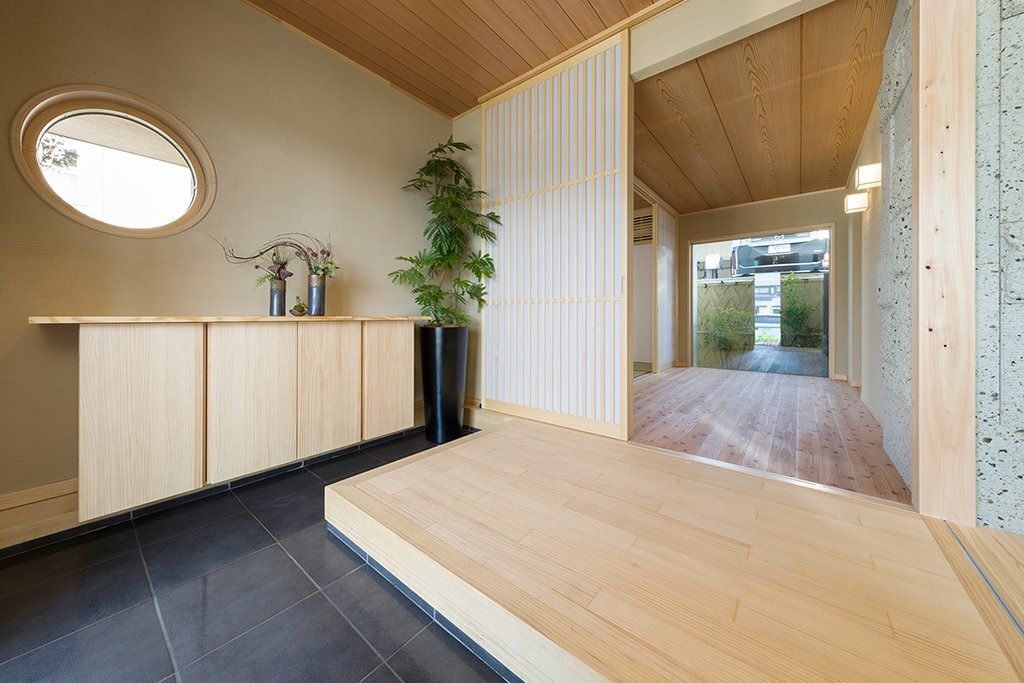 西川田展示場_玄関