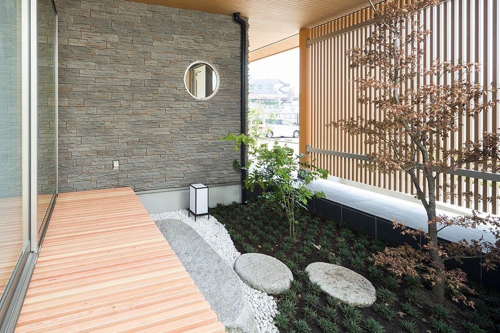 西川田展示場_庭