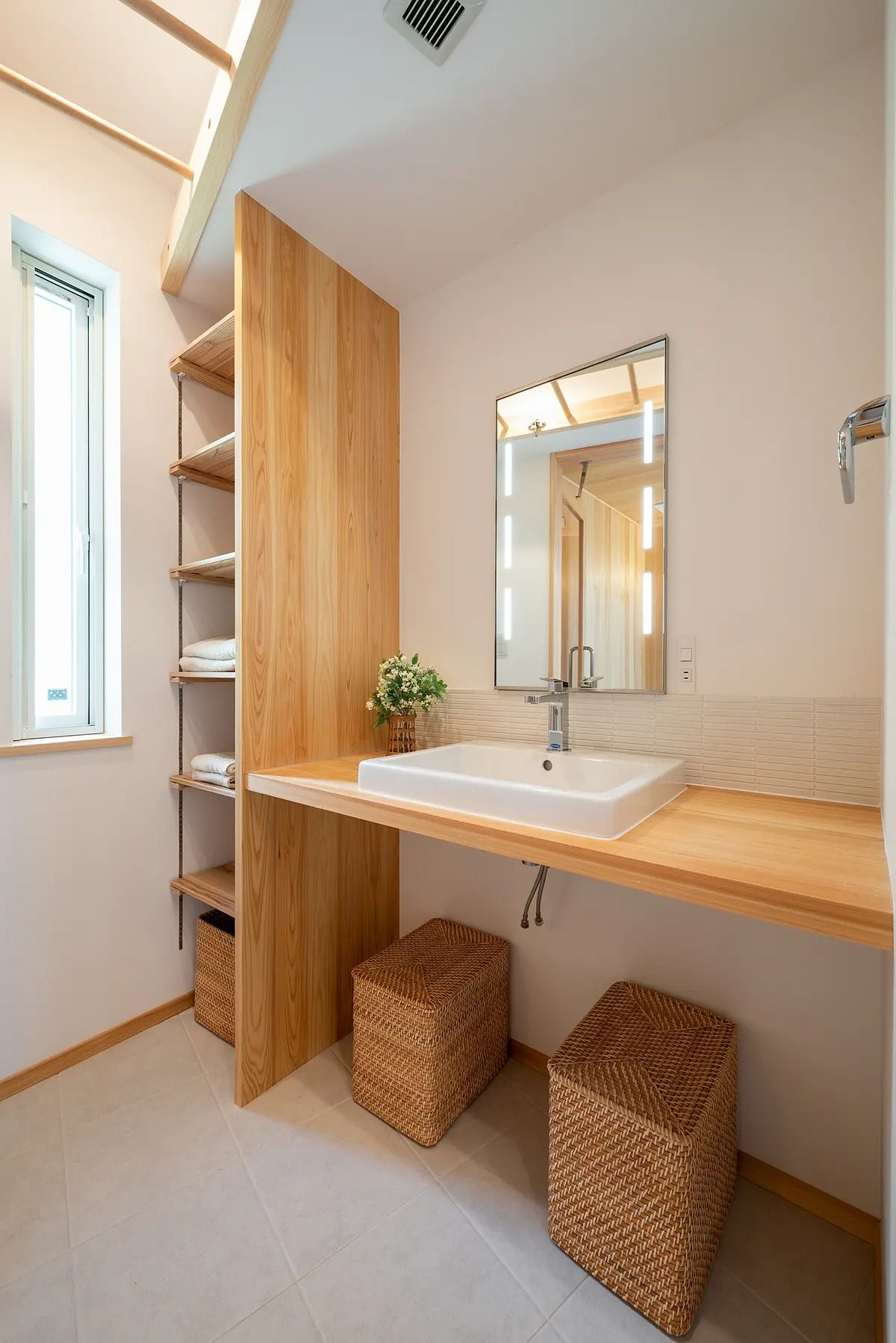 小金井モデルハウス_洗面