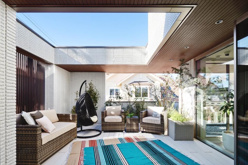 水戸住宅展示場_中庭