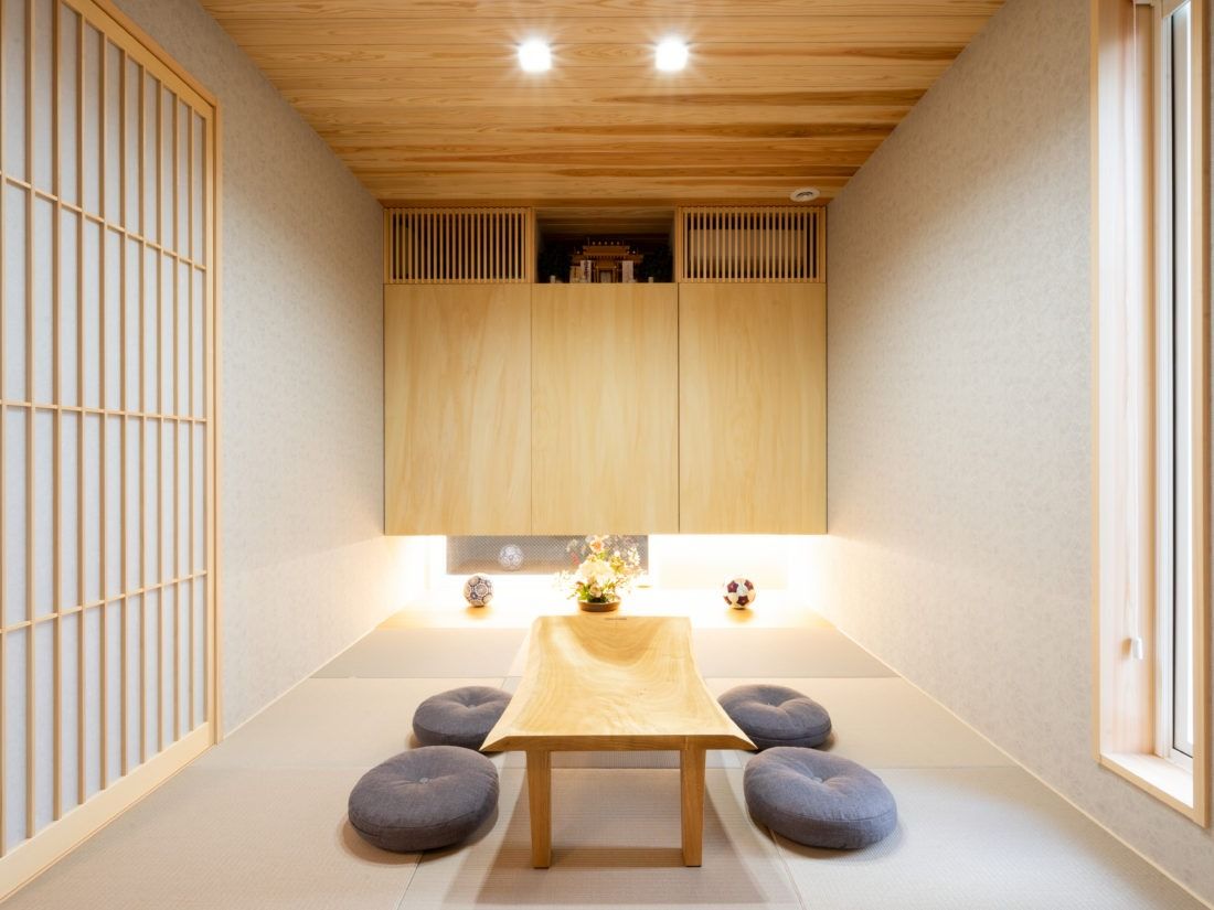 ホテルライク&和モダンの家_和室