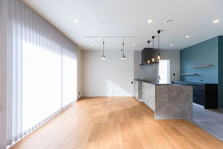 こだわりのキッチンで家事が楽しくなる家_キッチン