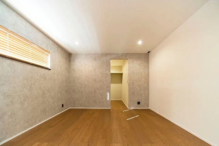 こだわりのキッチンで家事が楽しくなる家_洋室