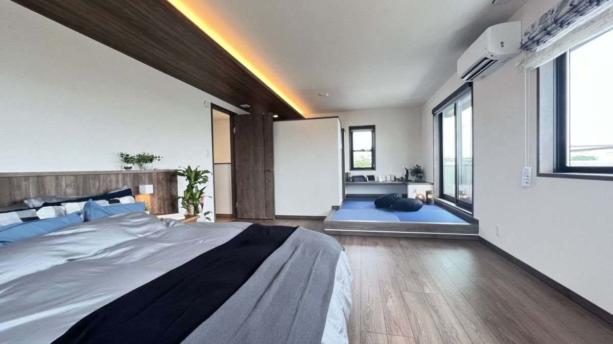 徳島川内モデルハウス_寝室