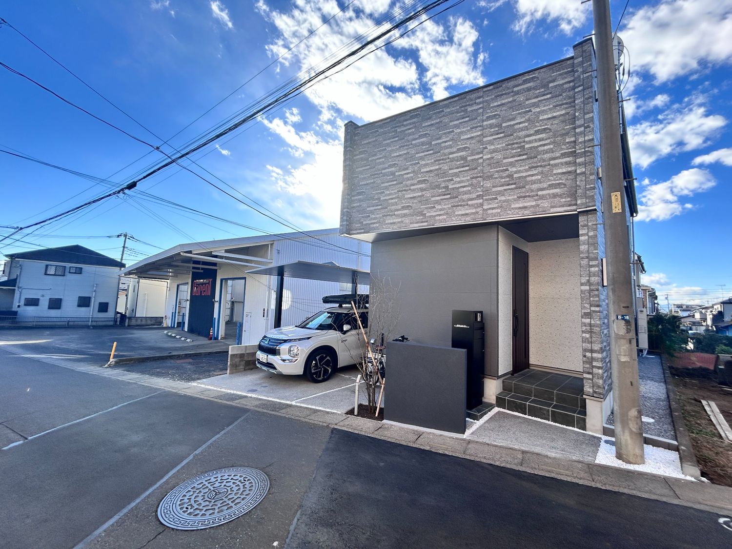 猫と暮らす家_外観