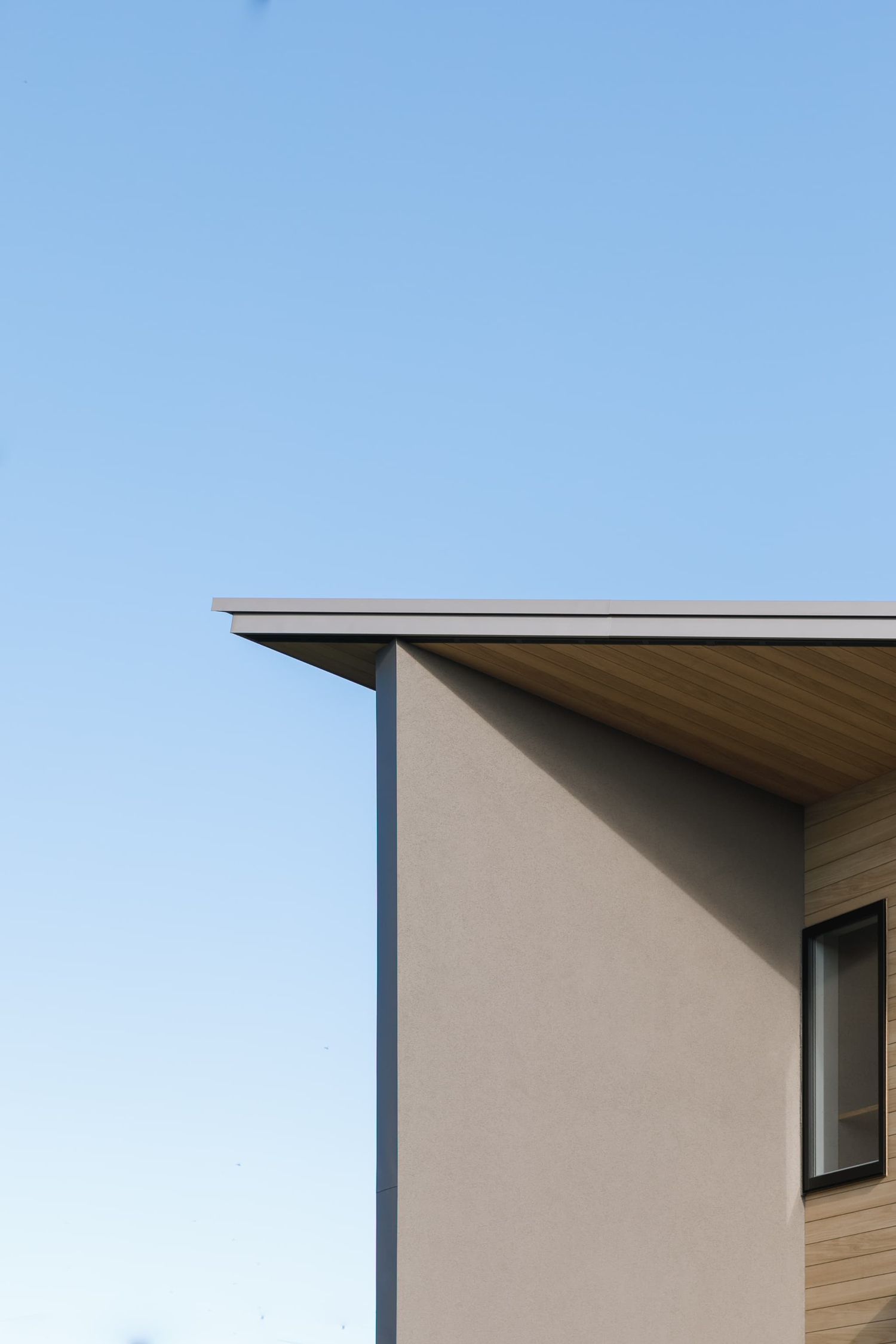 ロフトのある平屋_屋根