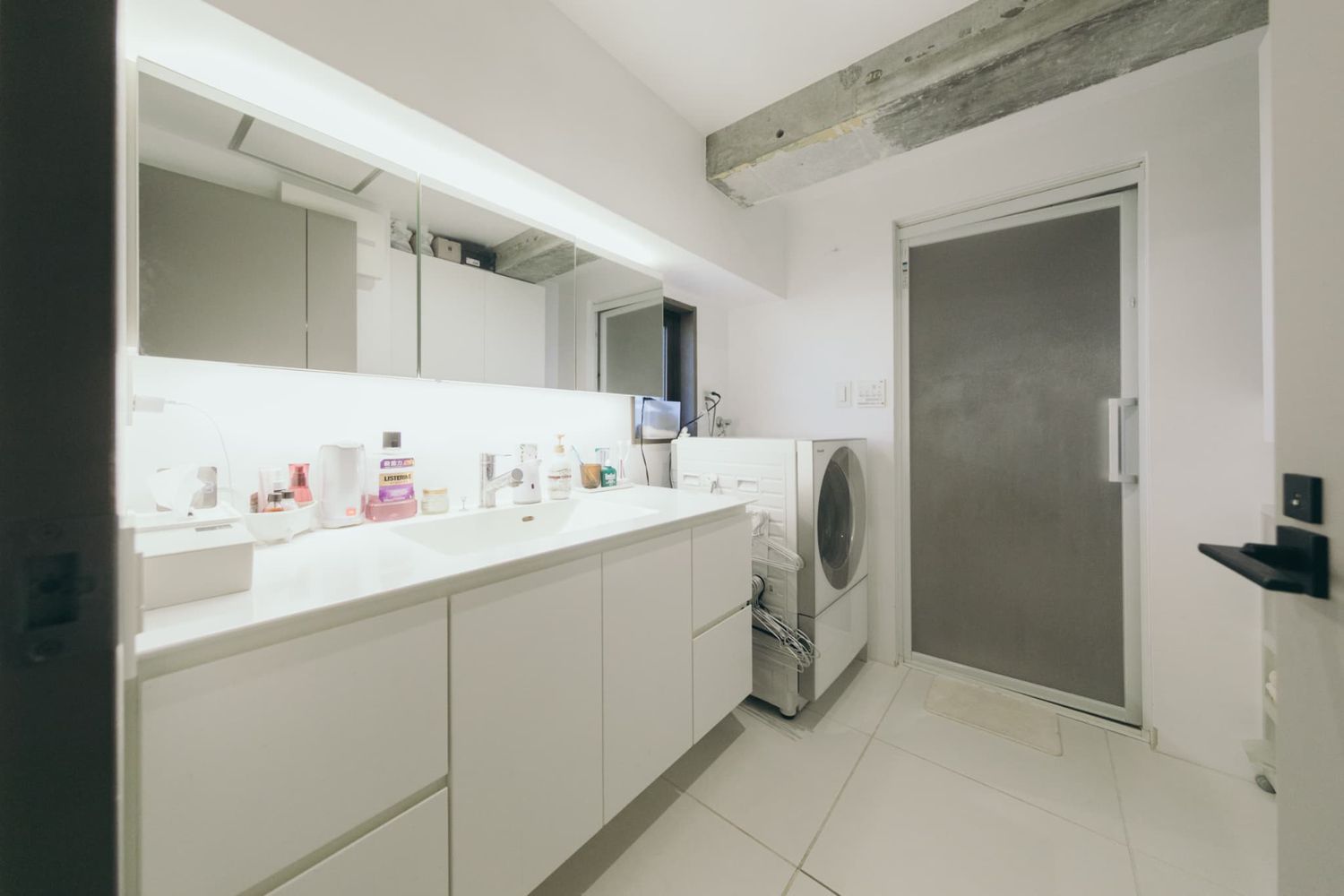 マンションリノベ_洗面