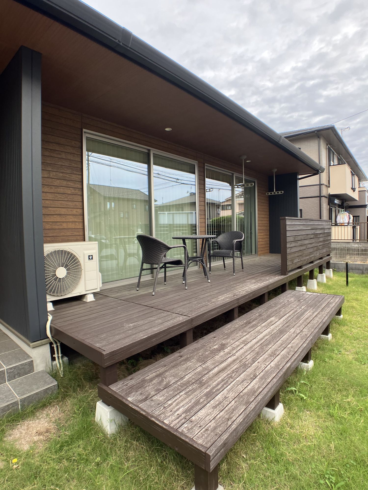 笠原展示場_ウッドデッキ