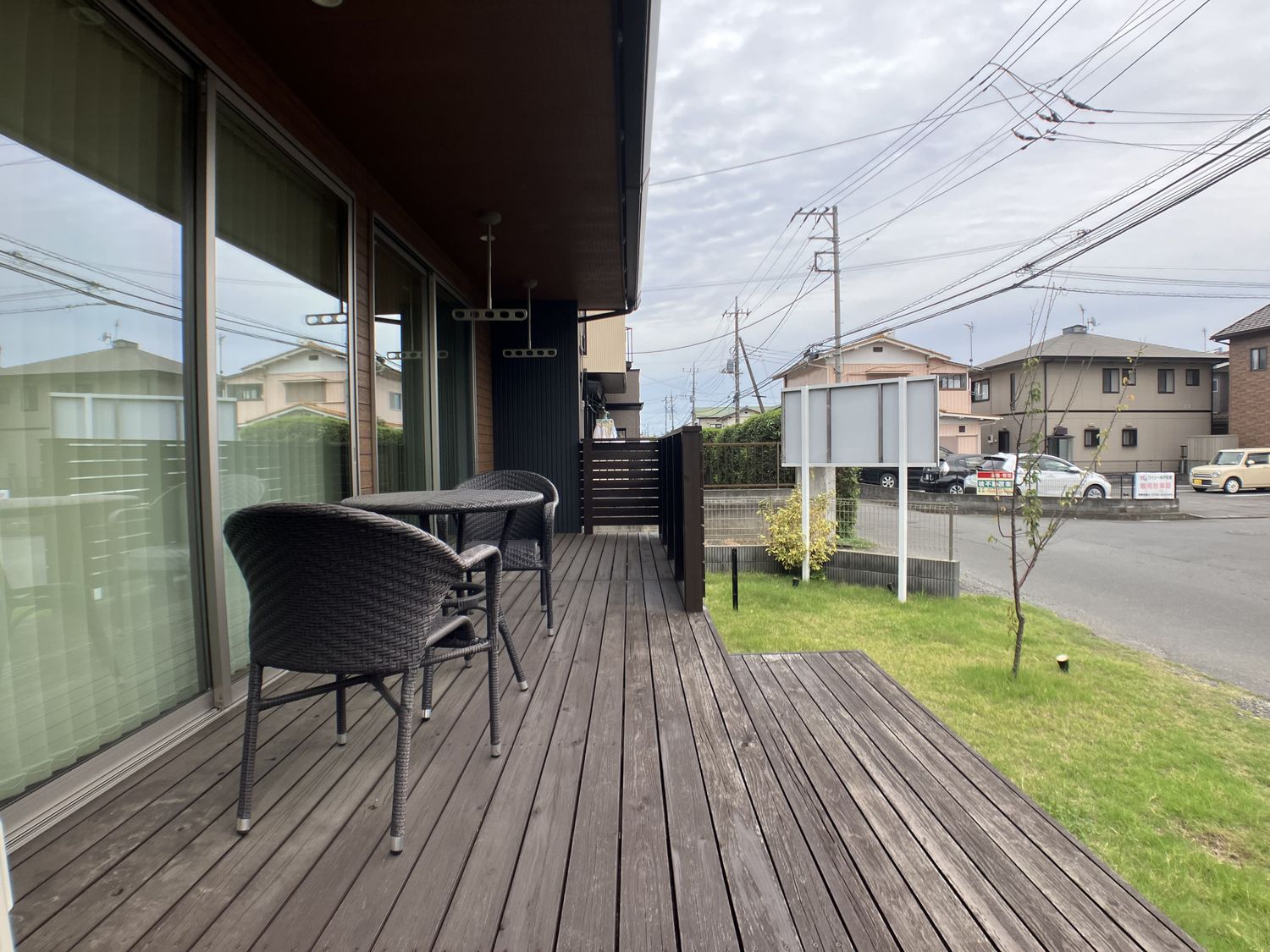 笠原展示場_ウッドデッキ